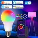 Lâmpada LED RGB Tuya Smart WiFi 20W, Comande com Alexa, Google home, Aplicativo Smart Life