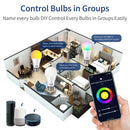 Lâmpada LED RGB Tuya Smart WiFi 20W, Comande com Alexa, Google home, Aplicativo Smart Life