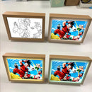 Quadro de Luz Led decorativo Dragon Ball Z
