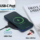 Carregador Fast Charger sem fio (carregamento por indução)
