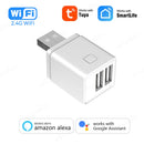 Adaptador Usb inteligente Tuya wifi/zigbee 1/2/3 portas, Controle por Voz Alexa Google casa, Controle por APP