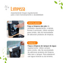 Mini Ar Condicionado Climatizador, Umidificador Ventilador Portátil USB Led Quarto Sala Escritório