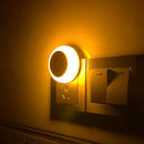 Luz LED Smart Plug de Parede, Com Sensor de Luz