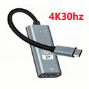 Adaptador 4K 60Hz Tipo C para HDMI USB 3.1 HUB HDTV Cabo conversor para iPhone Smartphone PC MacBook iPad Samsung Laptop