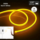Fita Led Neon de Silicone com Sensor Dimmer, Interruptor flexível ideal para decoração