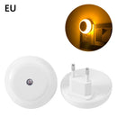 Luz LED Smart Plug de Parede, Com Sensor de Luz