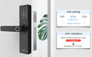 Fechadura Inteligente Intelar X1 Tuya Wifi e Bluetooth, Com Biometria(Leitura digital), Senha, Cartão IC Magnético