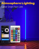 Luminária Led Atmosfera de Chão RGB Inteligente (Controle por APP, Controle Remoto)