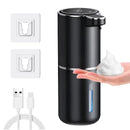 Dispensador automático de sabão em espuma com sensor, 4 níveis ajustáveis, para banheiro e cozinha