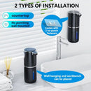 Dispensador automático de sabão em espuma com sensor, 4 níveis ajustáveis, para banheiro e cozinha