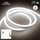 Fita Led Neon de Silicone com Sensor Dimmer, Interruptor flexível ideal para decoração
