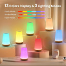 Luminária de Cabeceira RGB Portátil 13 Cores com Controle Remoto