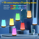 Luminária de Cabeceira RGB Portátil 13 Cores com Controle Remoto