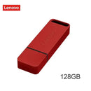 Lenovo Unidade Flash USB de Alta Velocidade, Pen Drive de Metal, USB 3.1, Memória Tipo C Original