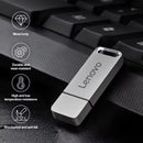 Lenovo Unidade Flash USB de Alta Velocidade, Pen Drive de Metal, USB 3.1, Memória Tipo C Original