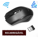 Mouse Sem Fio Recarregável Wirelles 2.4G