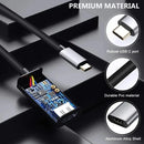 Adaptador 4K 60Hz Tipo C para HDMI USB 3.1 HUB HDTV Cabo conversor para iPhone Smartphone PC MacBook iPad Samsung Laptop