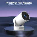 Projetor de Imagem Portátil HY300 Pro 4K Cinema em Casa