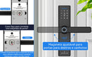 Fechadura Inteligente Intelar X1 Tuya Wifi e Bluetooth, Com Biometria(Leitura digital), Senha, Cartão IC Magnético