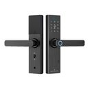 Fechadura Inteligente Intelar X1 Tuya Wifi e Bluetooth, Com Biometria(Leitura digital), Senha, Cartão IC Magnético
