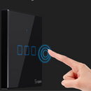 SONOFF Interruptor de Luz inteligente Touch | Programação Voz Alexa/Google Home Wi-Fi