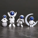 4 Peças decorativas Astronauta