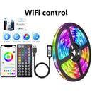 Fita LED RGB flexível Inteligente, Controle por Voz Alexa, Google Home, Controle por APP