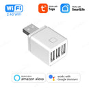 Adaptador Usb inteligente Tuya wifi/zigbee 1/2/3 portas, Controle por Voz Alexa Google casa, Controle por APP