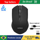 Mouse Sem Fio Recarregável Wirelles 2.4G