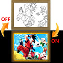 Quadro de Luz Led decorativo Dragon Ball Z