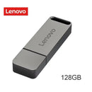 Lenovo Unidade Flash USB de Alta Velocidade, Pen Drive de Metal, USB 3.1, Memória Tipo C Original