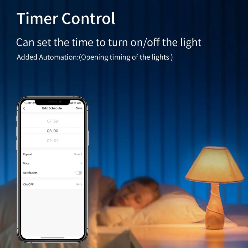 Lâmpada LED RGB Tuya Smart WiFi 20W, Comande com Alexa, Google home, Aplicativo Smart Life