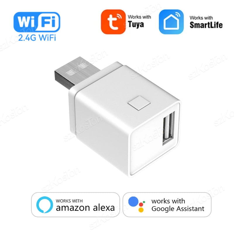 Adaptador Usb inteligente Tuya wifi/zigbee 1/2/3 portas, Controle por Voz Alexa Google casa, Controle por APP