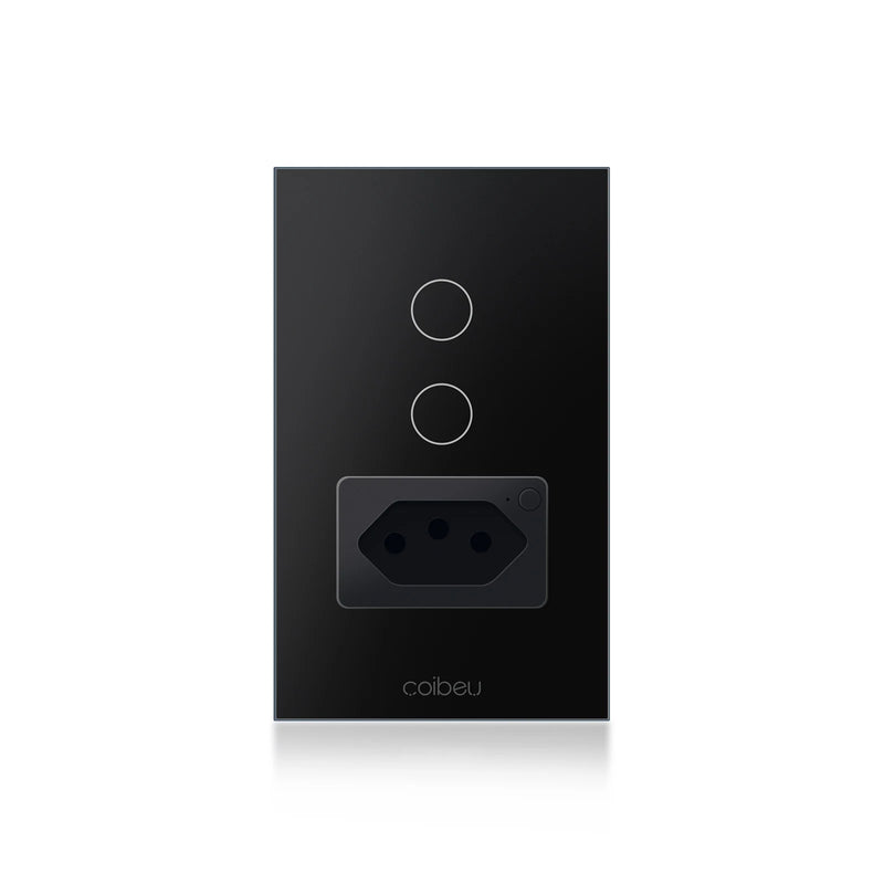 Interruptor + Tomada WiFi inteligente, Alexa, Google Assistente