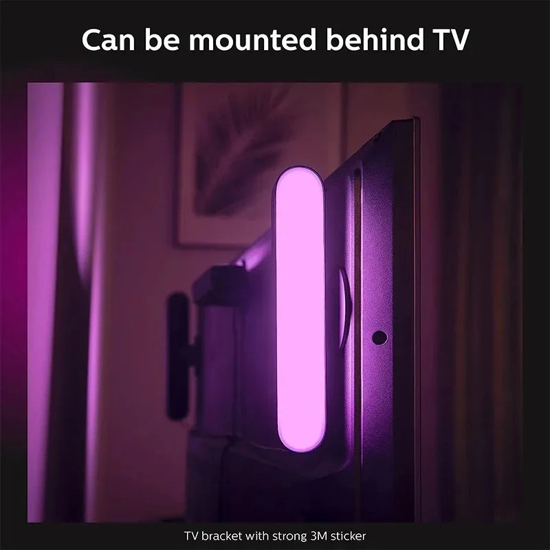Luz Led inteligente com Microfone captador de som no ritmo da musica, Controle por APP