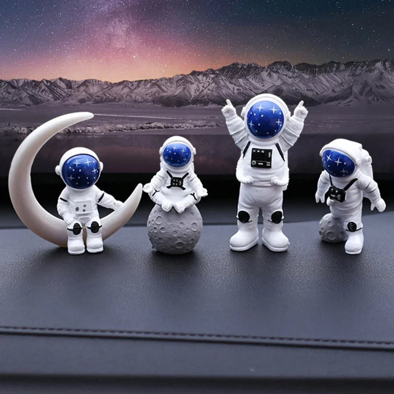 4 Peças decorativas Astronauta