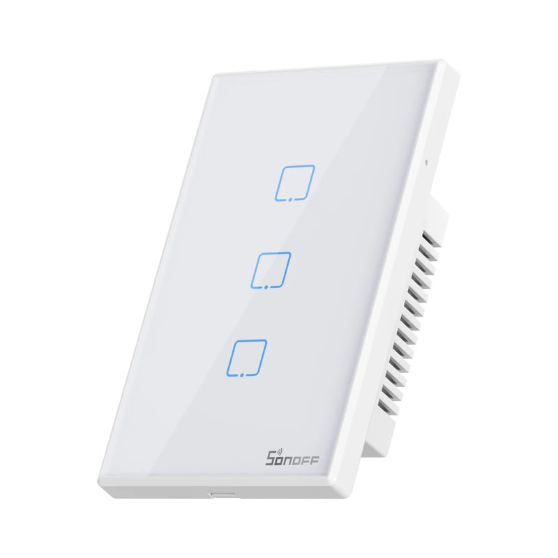SONOFF Interruptor de Luz inteligente Touch | Programação Voz Alexa/Google Home Wi-Fi