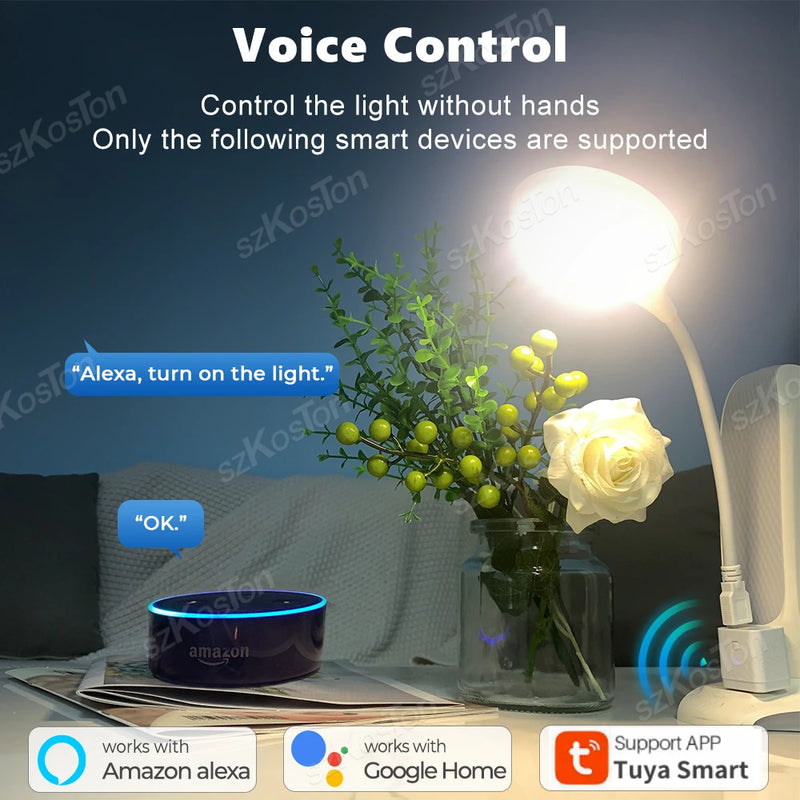 Adaptador Usb inteligente Tuya wifi/zigbee 1/2/3 portas, Controle por Voz Alexa Google casa, Controle por APP