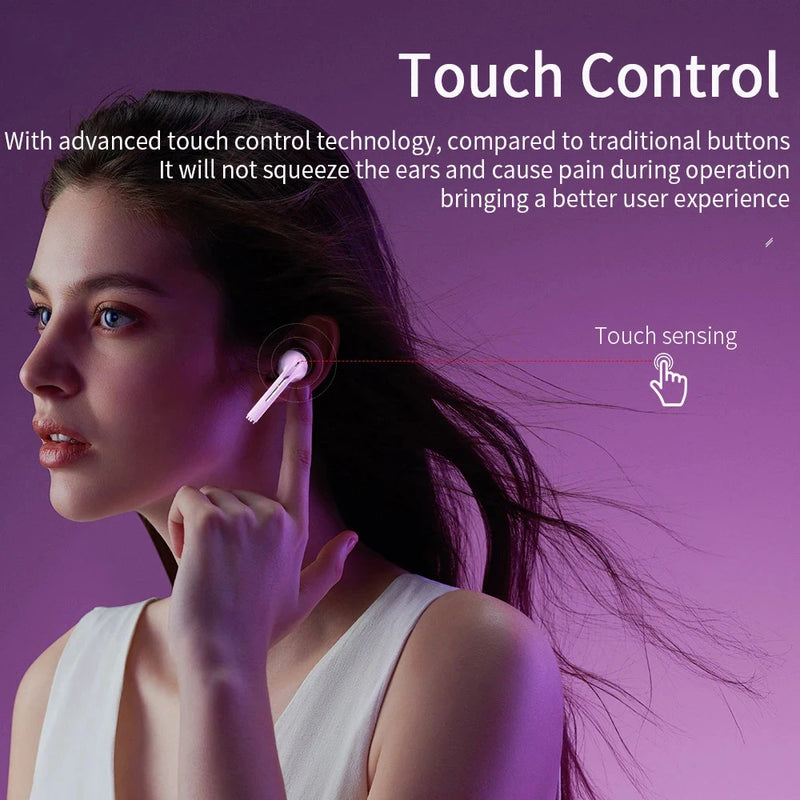 Xiaomi J18 fone de ouvido sem fio bluetooth 5.3, Intra-auricular, Cancelamento de ruído, A prova d'água