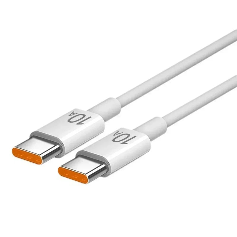 Cabo de carregamento rápido universal 120w 10a USB Tipo C, Transferência de dados de alta velocidade