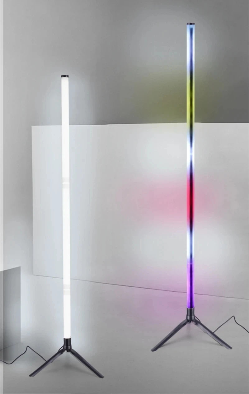 Luminária Led Atmosfera de Chão RGB Inteligente (Controle por APP, Controle Remoto)